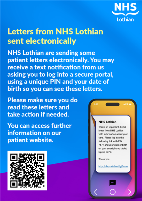 Letters from NHS Lothian